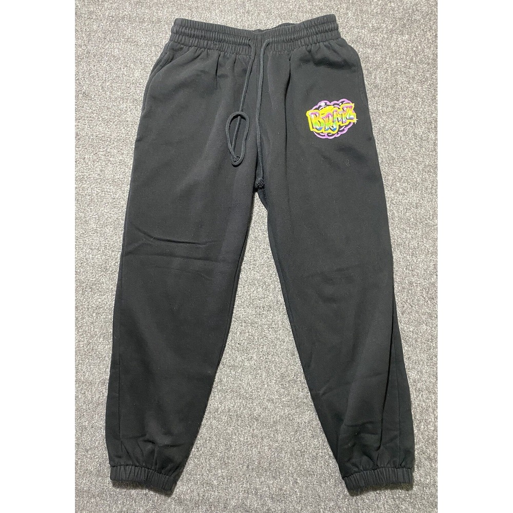 BRATZ BLACK SWEAT PANTS JUNIOR SIZE M